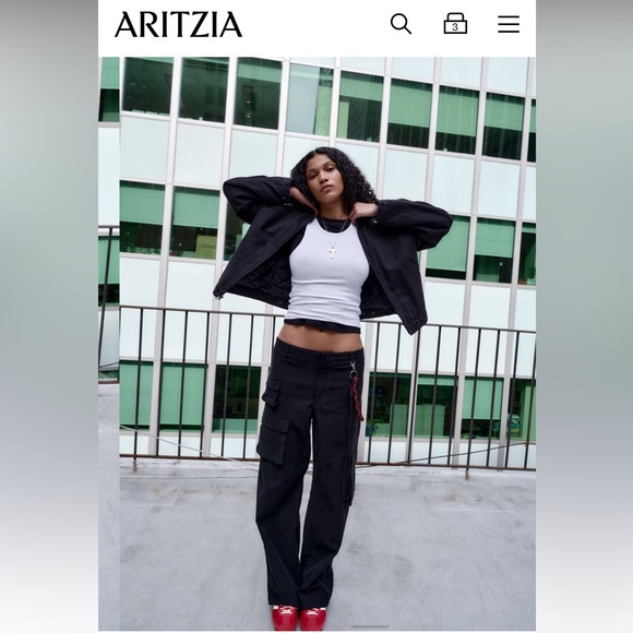 Aritzia - Wilfred Free “Picture Cargo Pants” - Picture 1 of 6